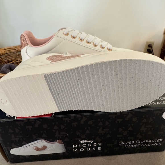 Disney Ladies Character Court Sneaker - Picture 2 of 3